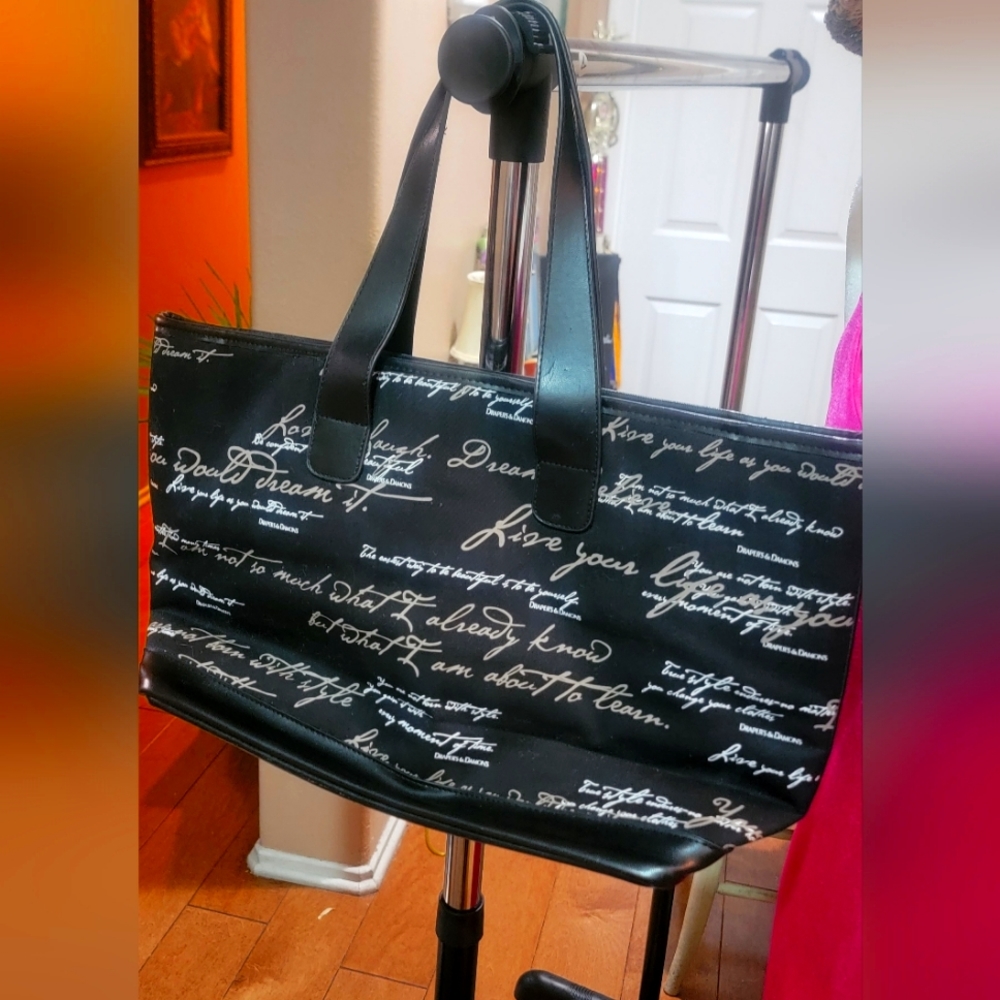 Live Your Life Tote, Nwot